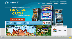 Desktop Screenshot of es.playmillion.com